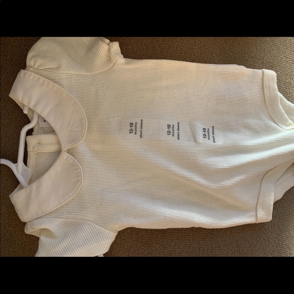 baby gap peter pan collar onesie